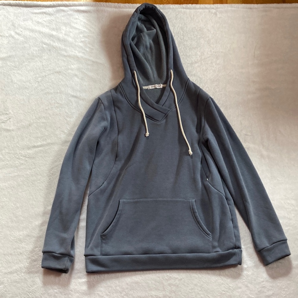 Blue Pullover Hoodie